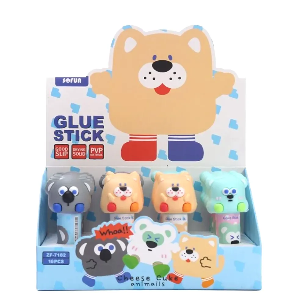 Bubu Şaşkın Hayvanlar Stick Yapıştırıcı 9 Gr