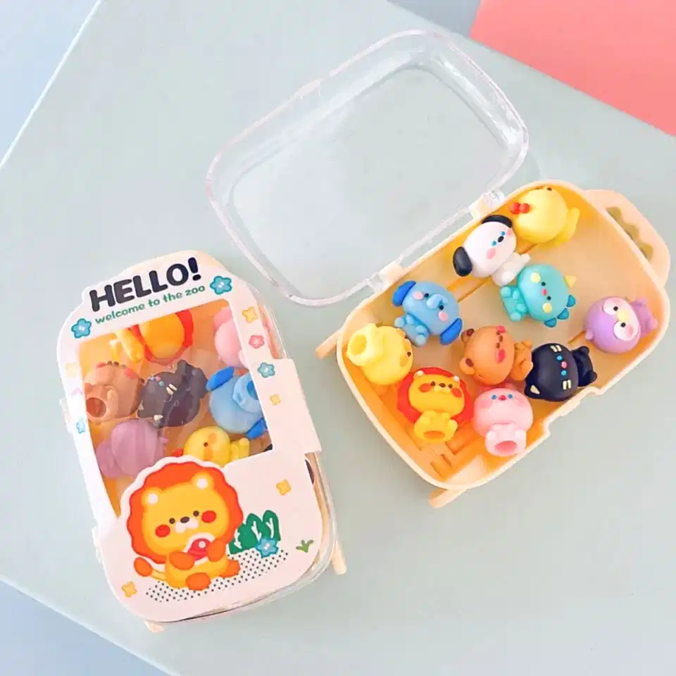 Bubu 3D Silgi Hayvanat Bahçesi Bavulu