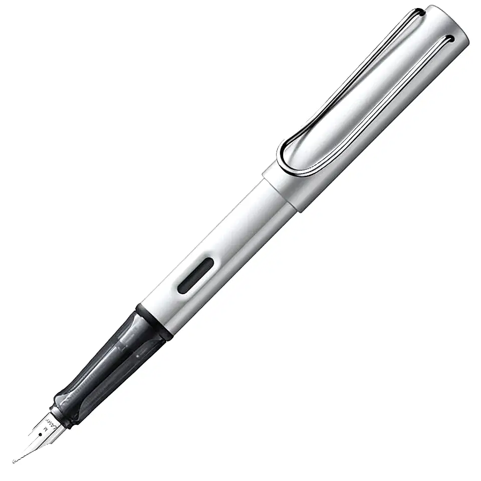 Lamy Al-Star Dolma Kalem Aluminyum M Uç White Silver