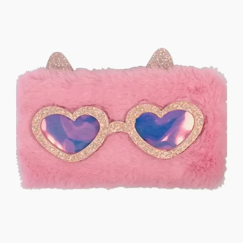 Dolphin Gözlüklü Kedi Peluş Kalem Çantası