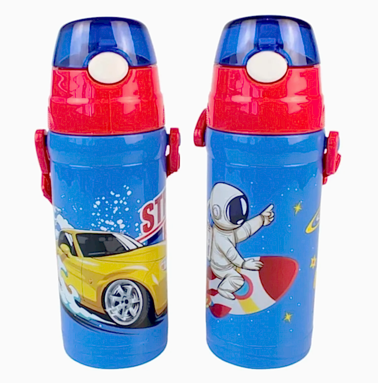 Astronot İpli Plastik Matara