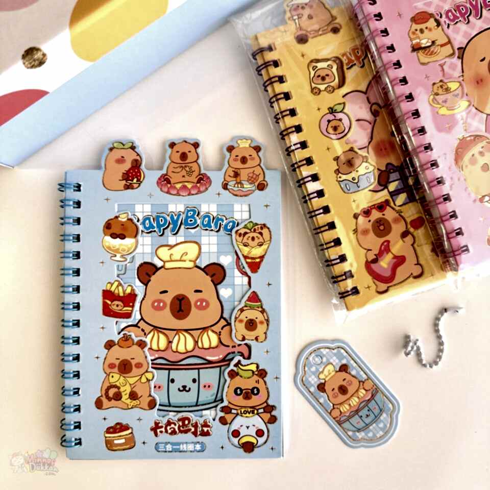Capybara Seperatörlü Defter