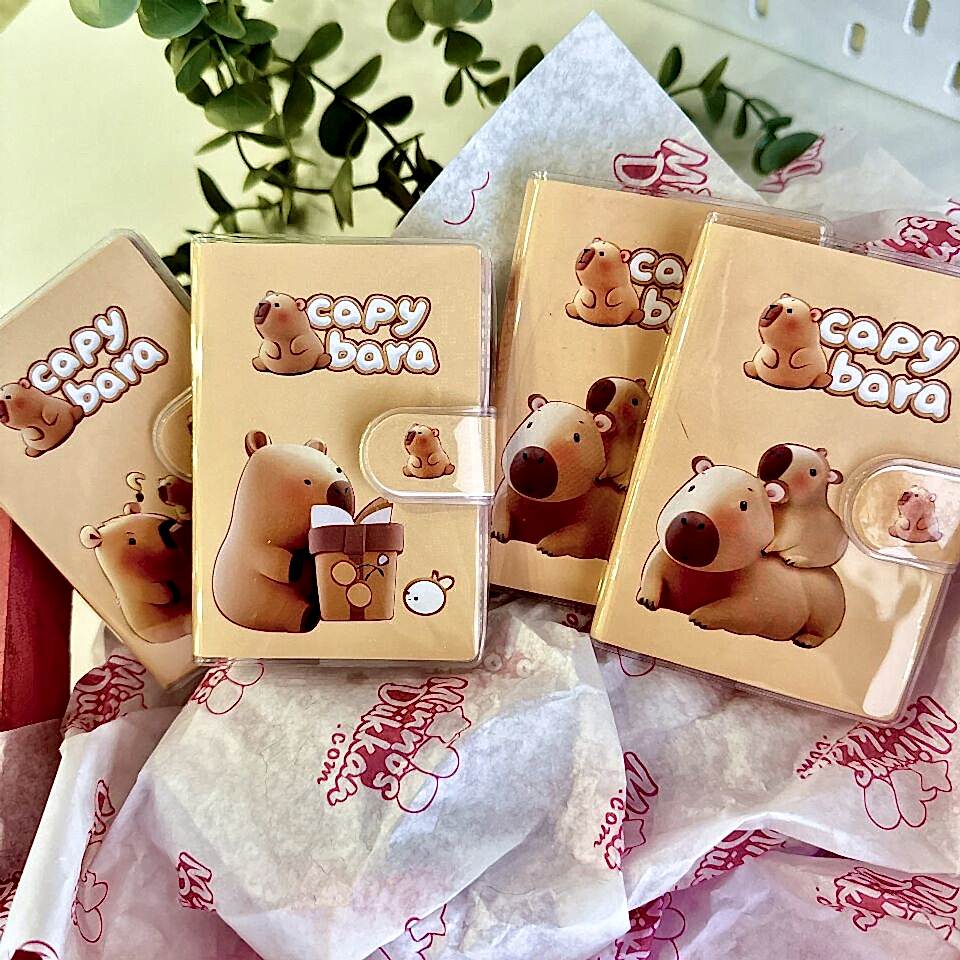 Capybara Cırtlı Mini Defter