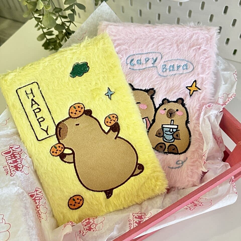 Capybara Peluş Hatıra Defteri A5