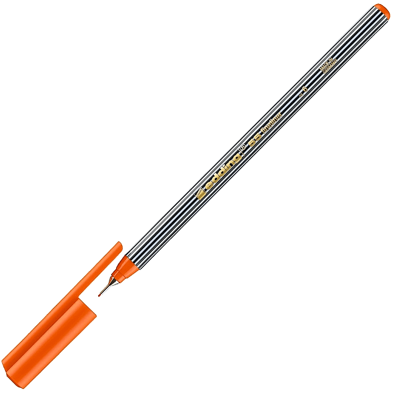 Edding 55 Finepen - 6 Turuncu