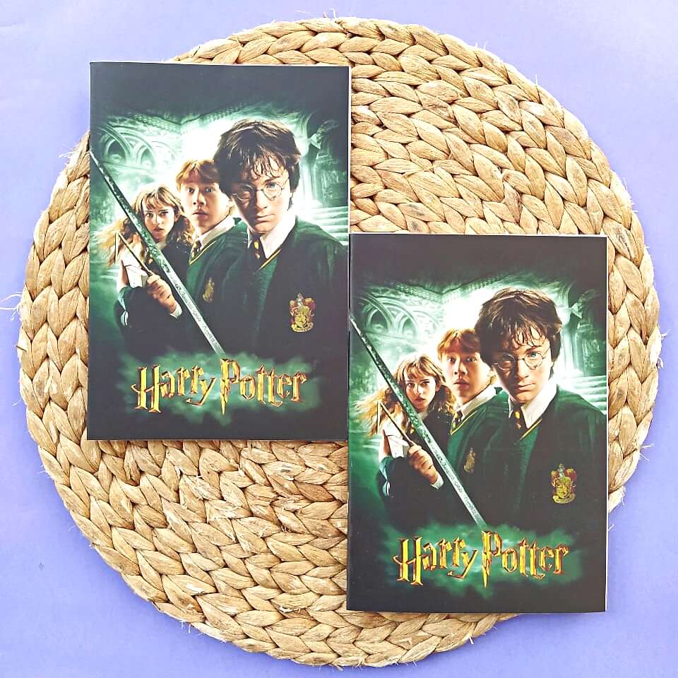 Harry Potter Çizgili Defter A5 40 Yaprak