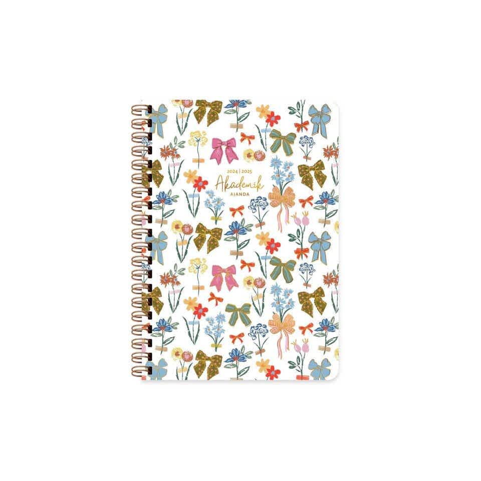 Akademik Ajanda Spiralli 2025 -2026- 17x24 - Fiyonk