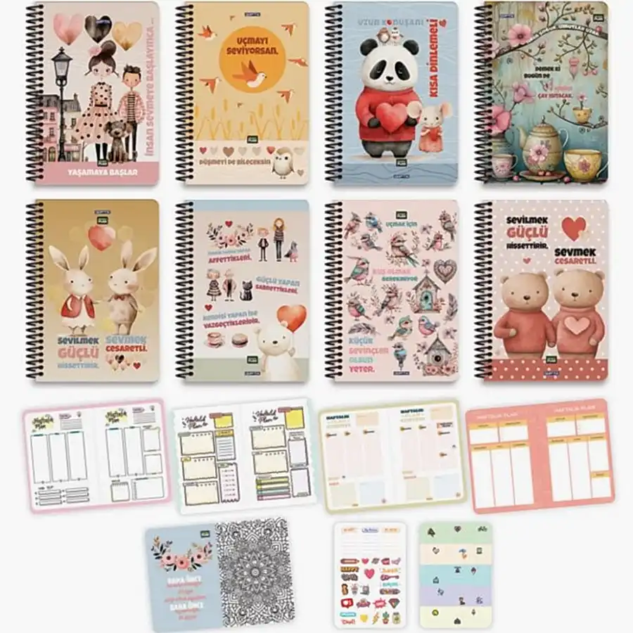 Mono Plan Konuşan Ajanda 17x24