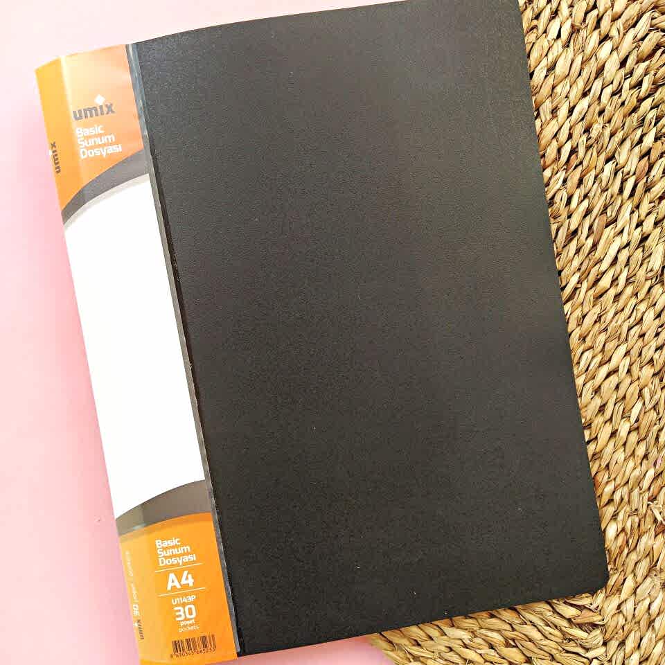 Umix Sunum Dosyası 30lu Siyah