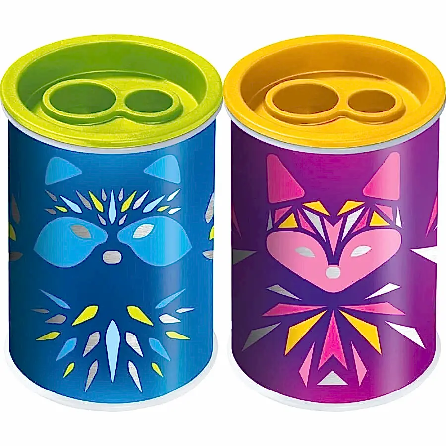 Maped Mini Cute Metal Çift Gözlü Kalemtraş