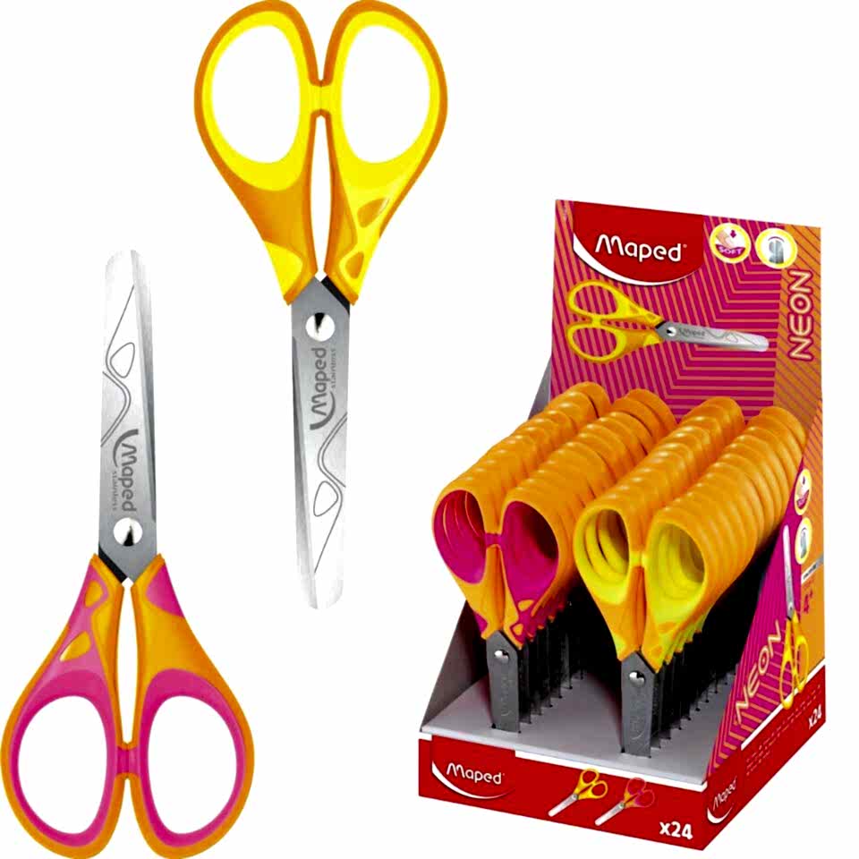 Maped Soft Neon Makas 13 cm