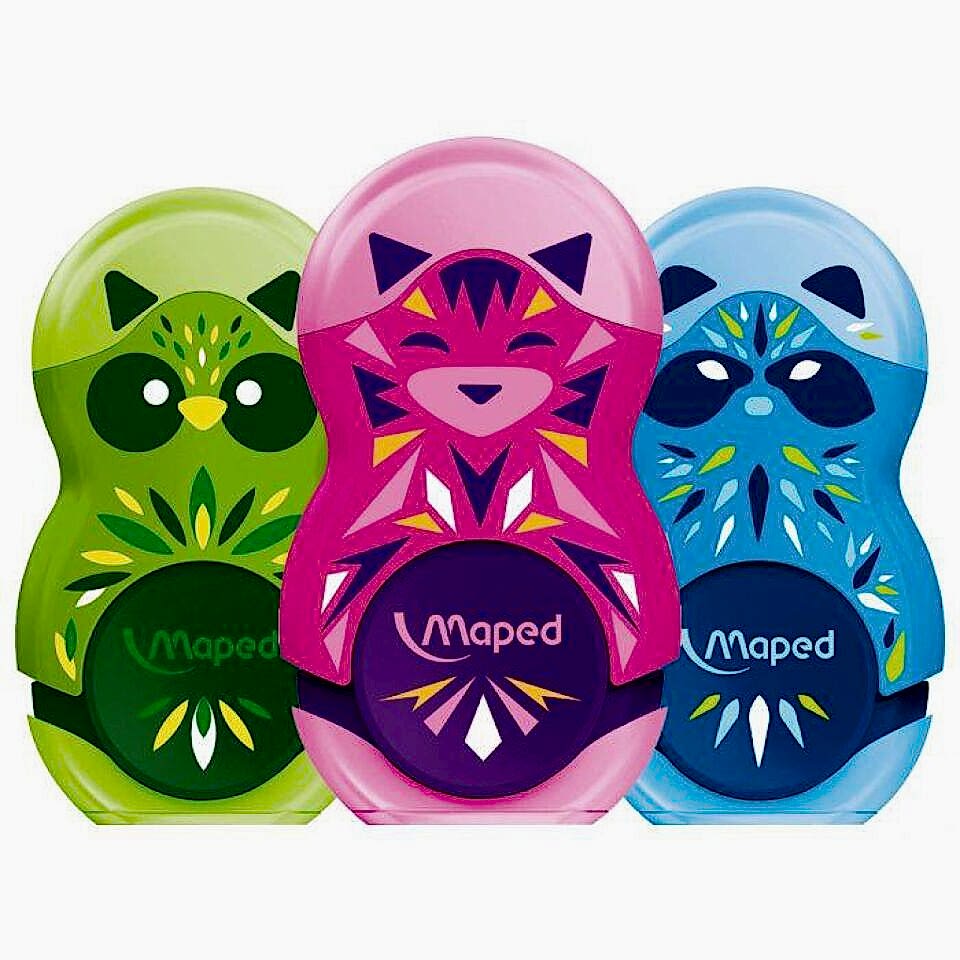 Maped Mini Cute Silgili Tek Gözlü Kalemtraş