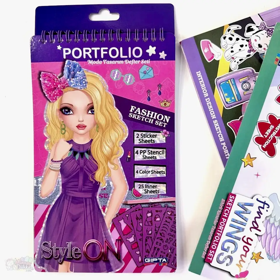 Style On Sticker Moda Tasarım Defteri