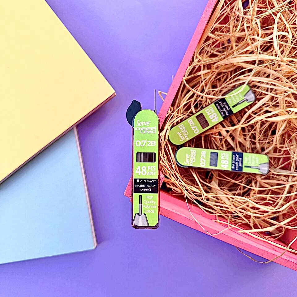 Serve 0.7 Uç 2B Açık Yeşil 48li