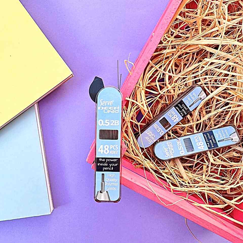 Serve 0.5 Uç 2B Mavi 48li