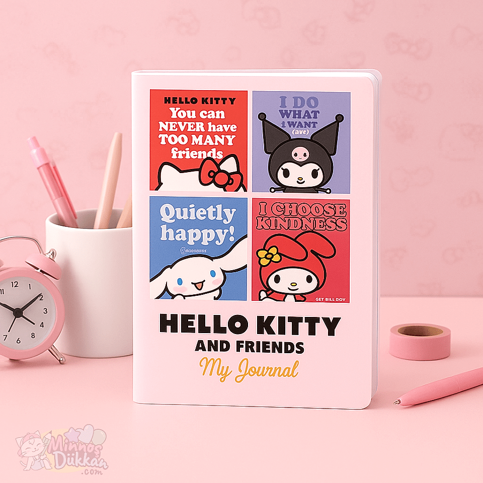 VJ Hello Kitty Mini Journal A6 128 Sayfa - 3