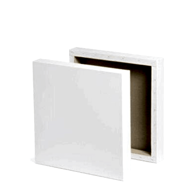 Decomor Beyaz Tuval - 15x15 cm