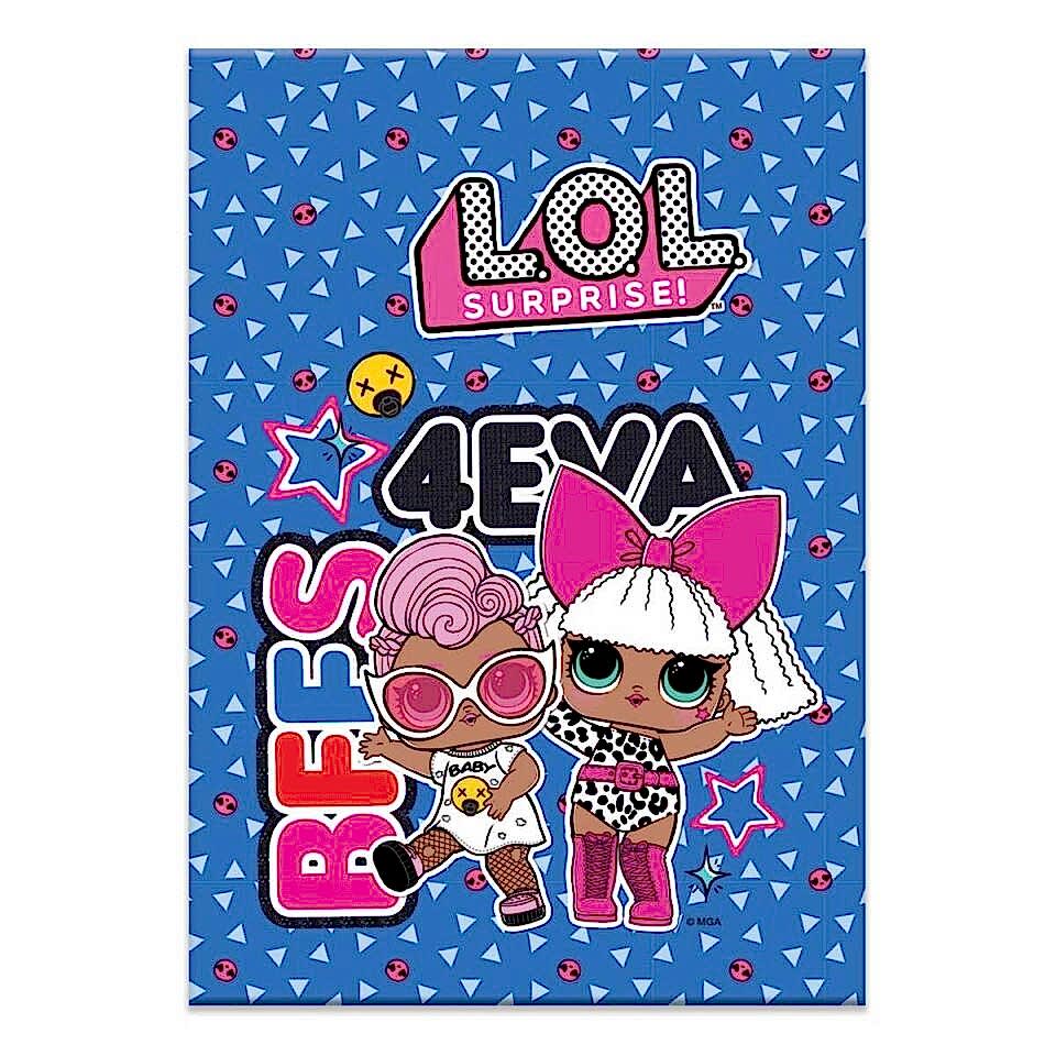 LOL Surprise A4 40 Yaprak Kareli Defter