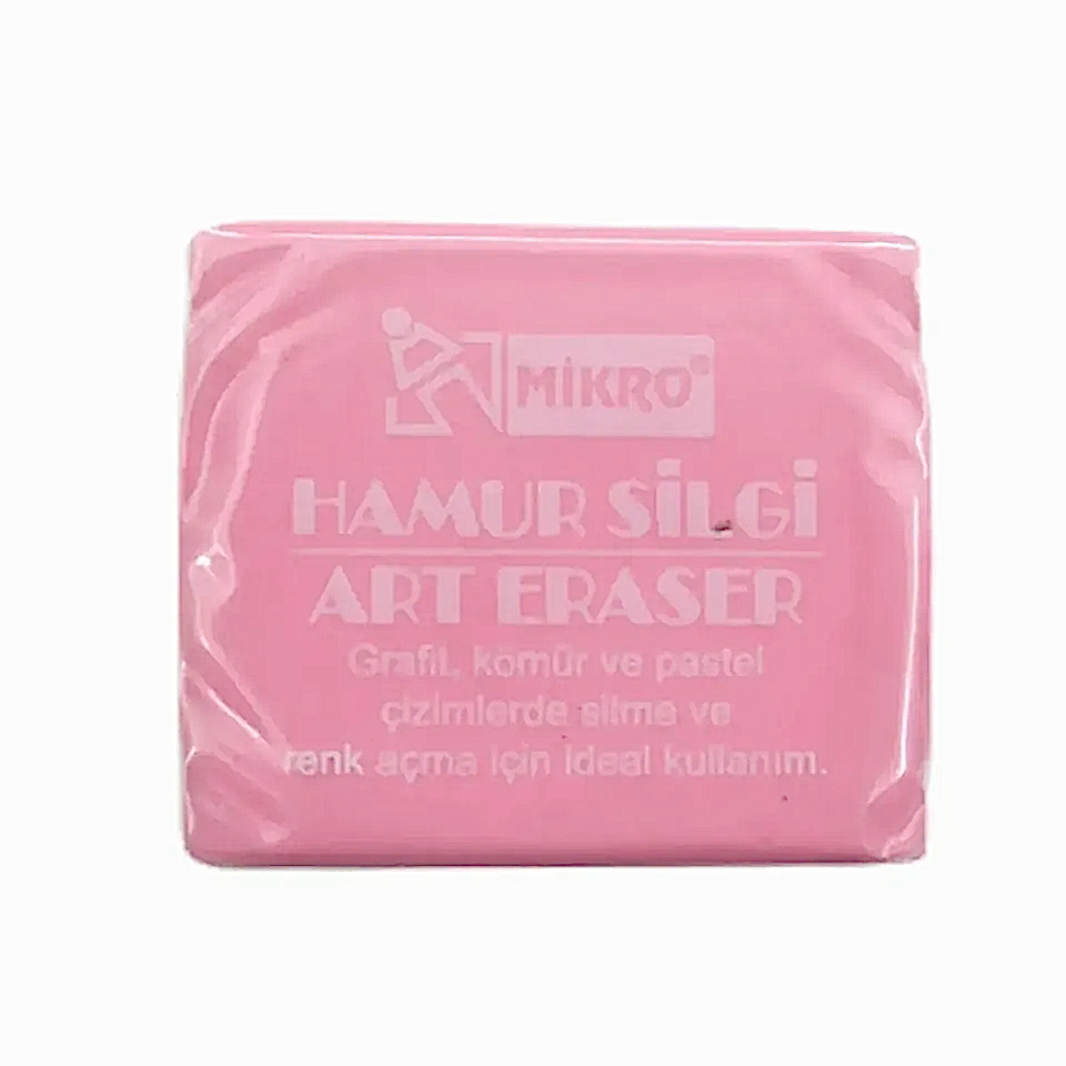 Mikro Hamur Silgi Pastel Renk