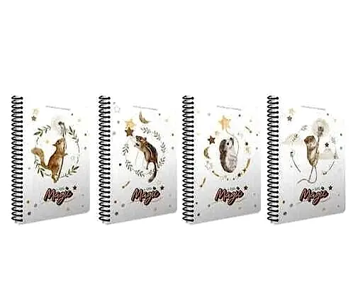 A Little Magic Kalın Kapak 120 Yaprak Çizgili Defter 17x24 cm