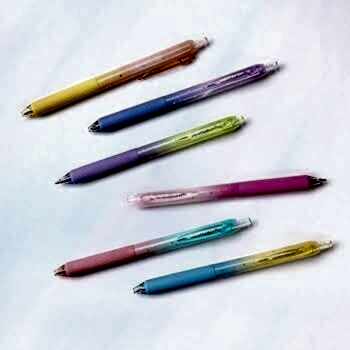 Writech Nebula Gel Pen Jel Kalem - Pembe Yeşil