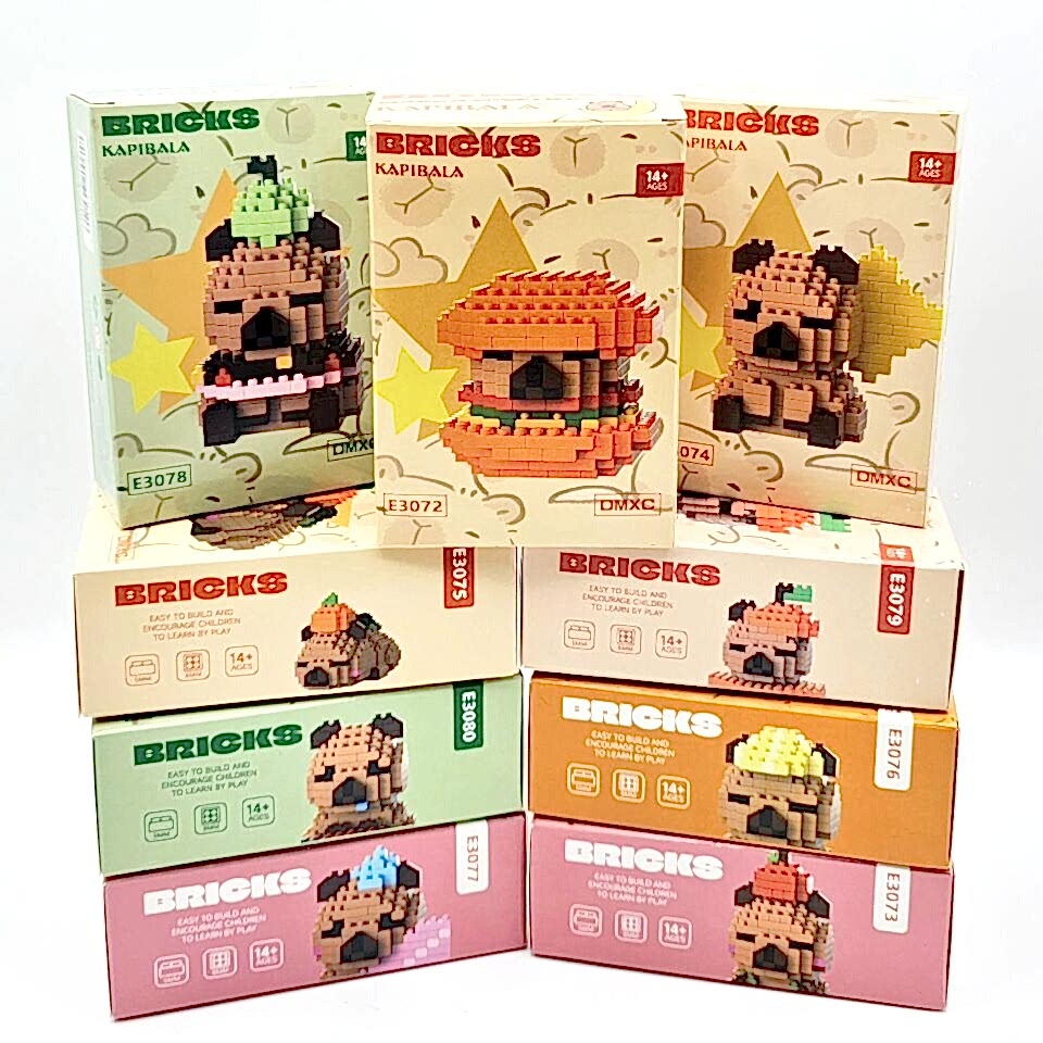 Bricks Kutulu Yapım Seti - Kapibala