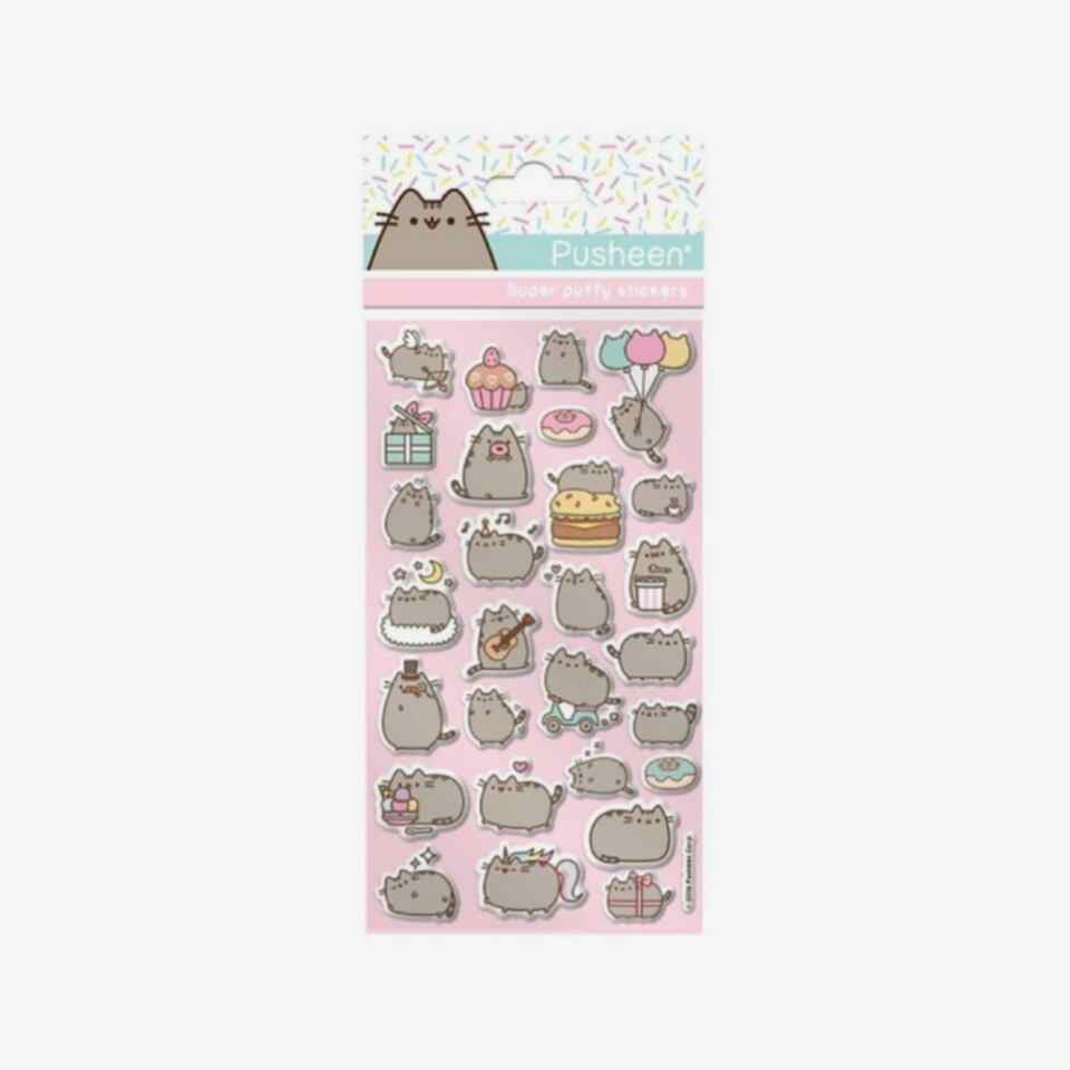 Pusheen Puffy Sticker Seti