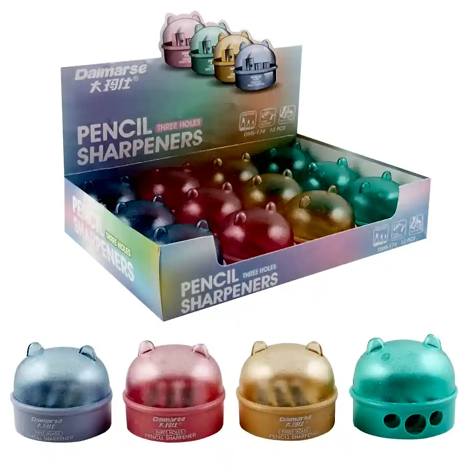 Simli Üç Gözlü Kalemtraş