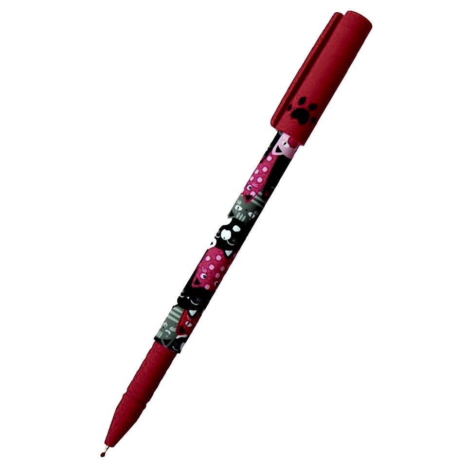 Vinson Kedişler Desenli Tükenmez Kalem