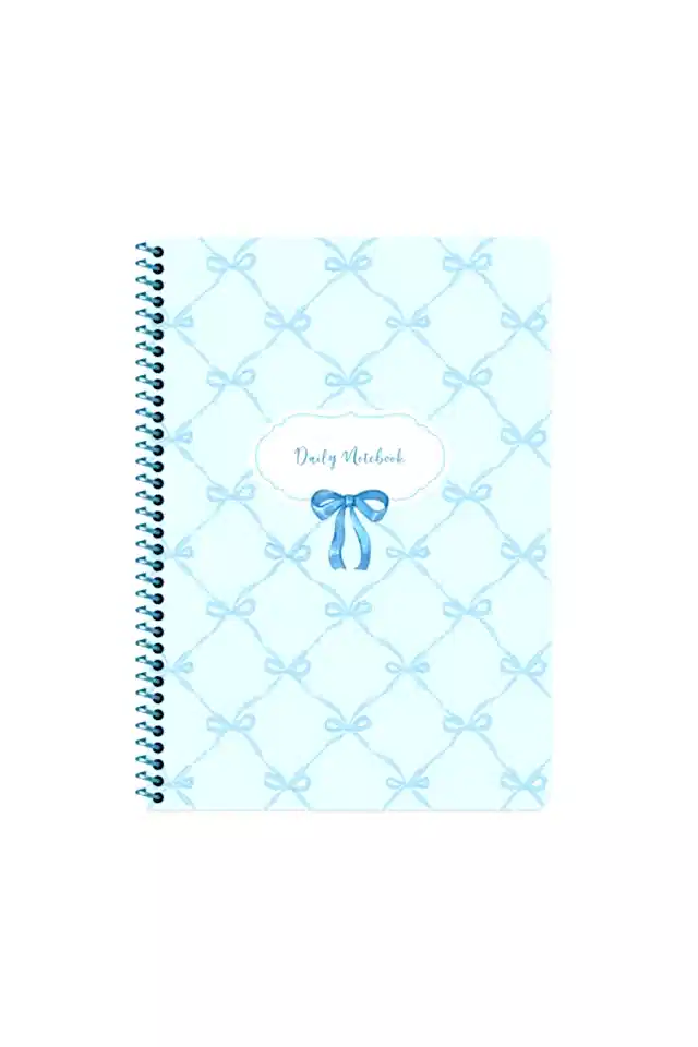 Kurdele 80 Yaprak Çizgili Spiralli Defter A4