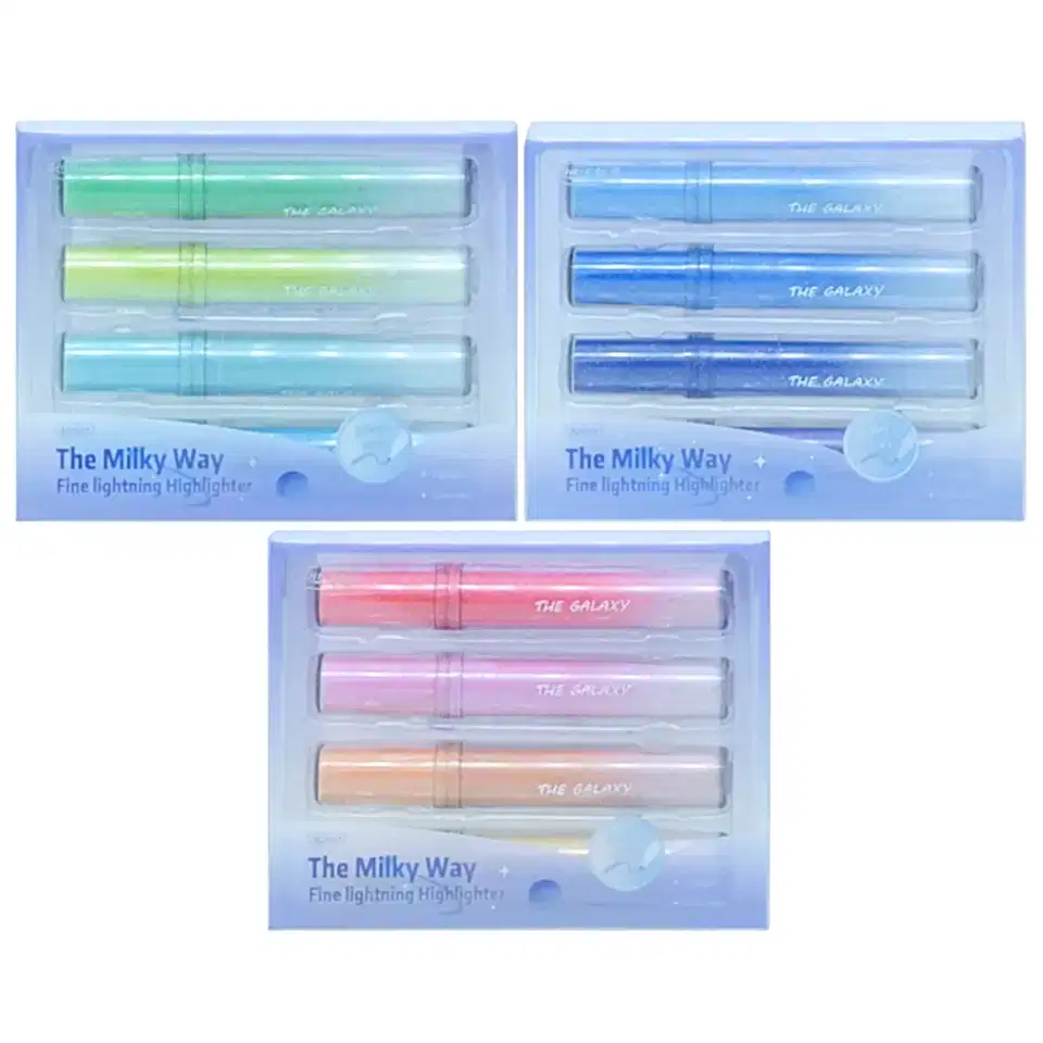 Milk WAy Fosforlu Kalem 4'lü