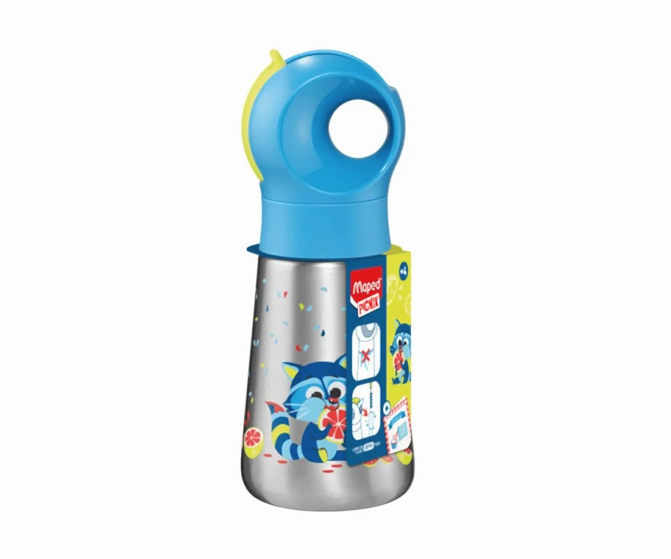 Maped Miniz Çelik Matara 350 ML - Rakun