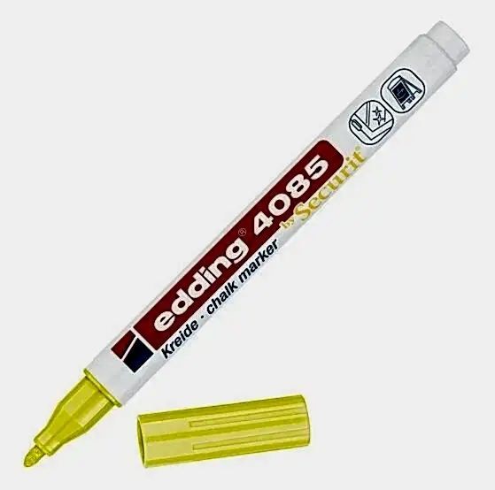 Edding Likit Tebeşir Kalemi - Neon Sarı